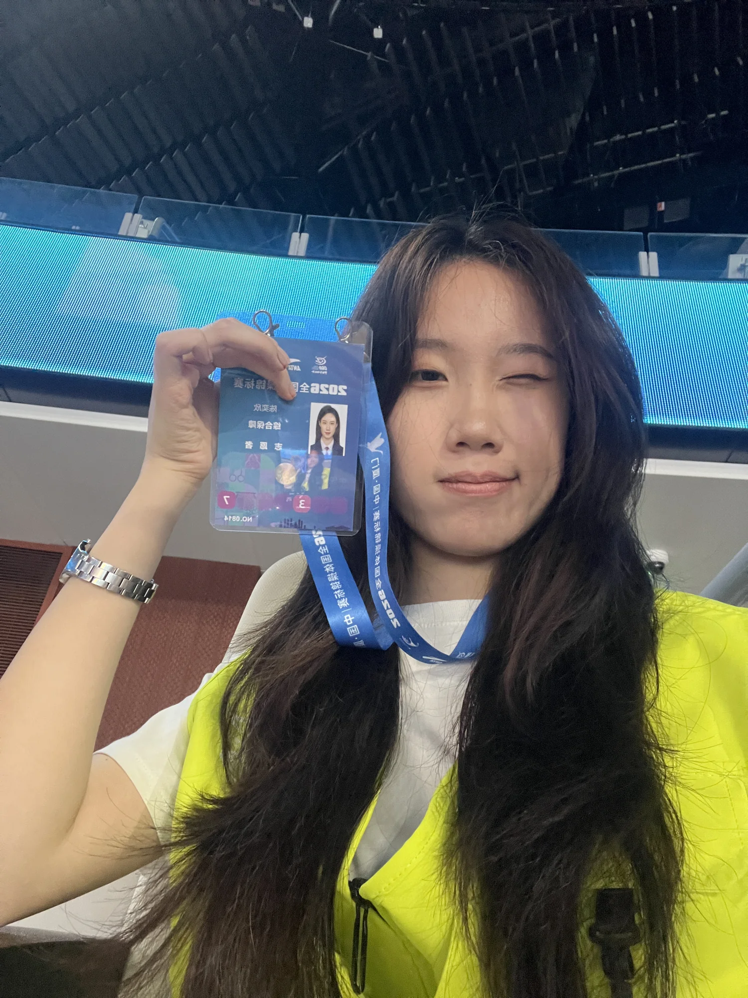 Sports event volunteer service