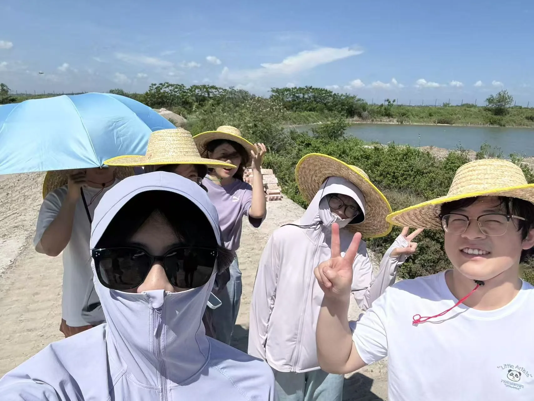 Mangrove field research visit